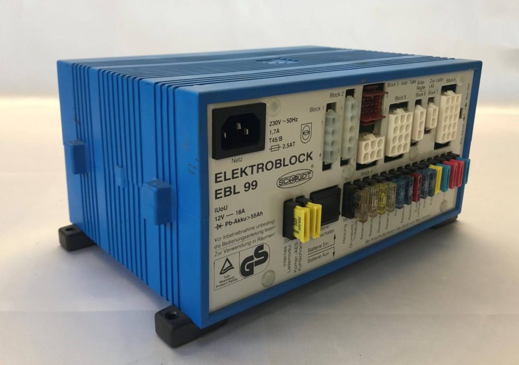 Elektroblok dans le camping car